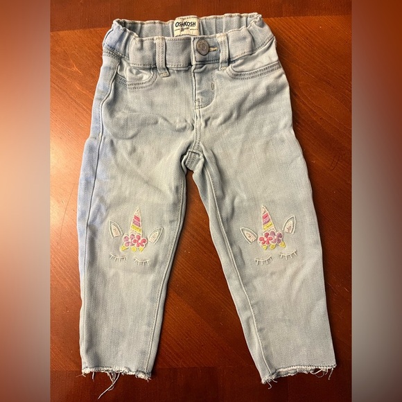 Oshkosh bundle girl’s embroidered jeans size 3T Old Navy Top - Picture 2 of 11
